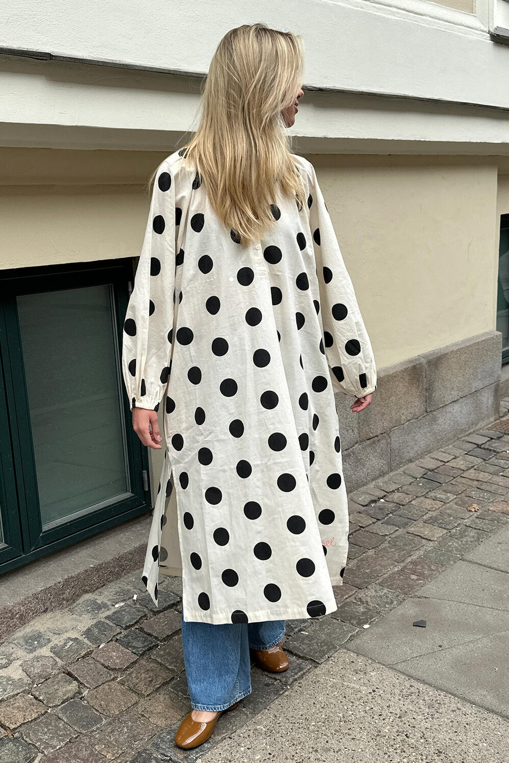 Lara kjole - Black Dot